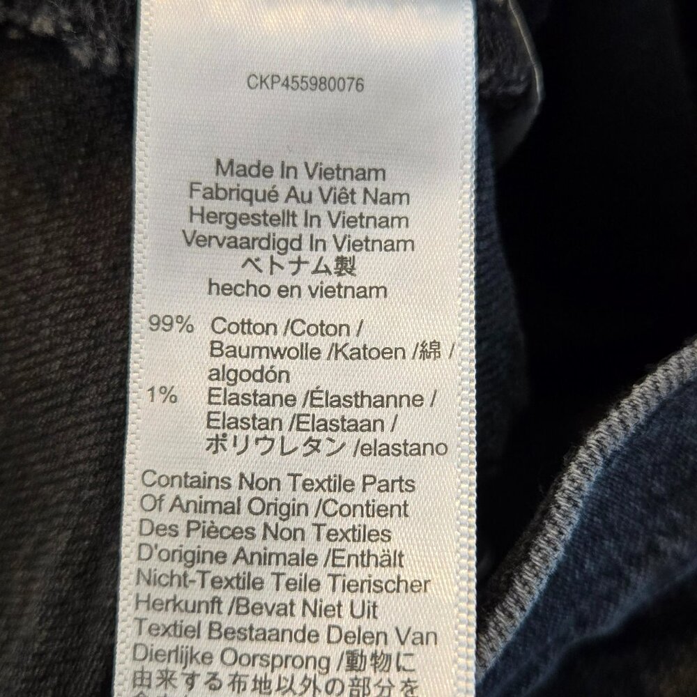 Madewell 26 Women's "The Perfect Vintage Jean" High-Rise Medium Wash Black - Picture 4 of 6